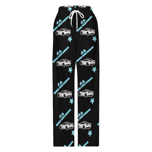 Unisex C6 Corvette Lounge Pants with Pockets Black Chase UR Dreams
