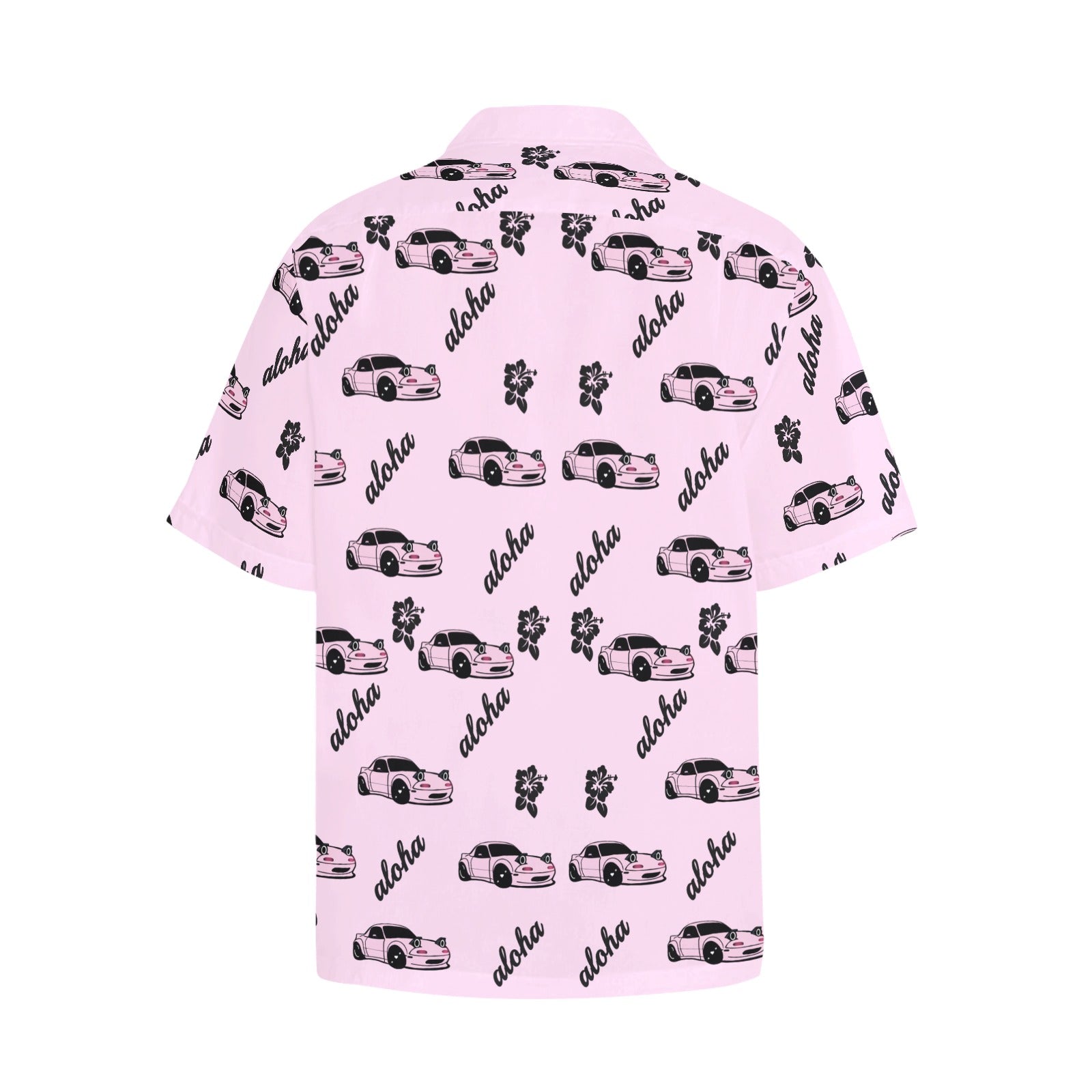 Pink Aloha Men's Hawaiian Shirt - 0