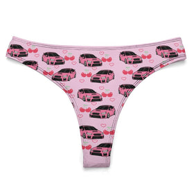 WRX STI Cherry Thong 100% Cotton Underwear