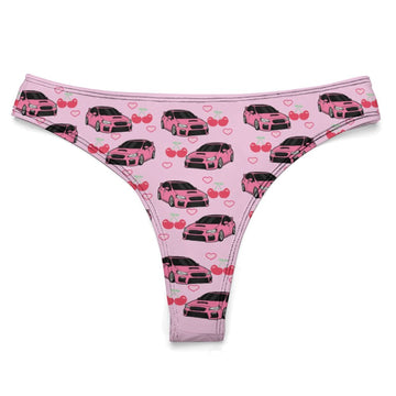 WRX STI Cherry Thong 100% Cotton Underwear