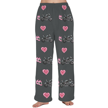 Kawasaki Ninja H2 R Black Women's Pajama Pants