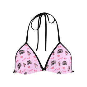 TOP/Bottom M4 Pink Race Bikini