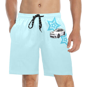 Swim Shorts Charger Light Blue Stars