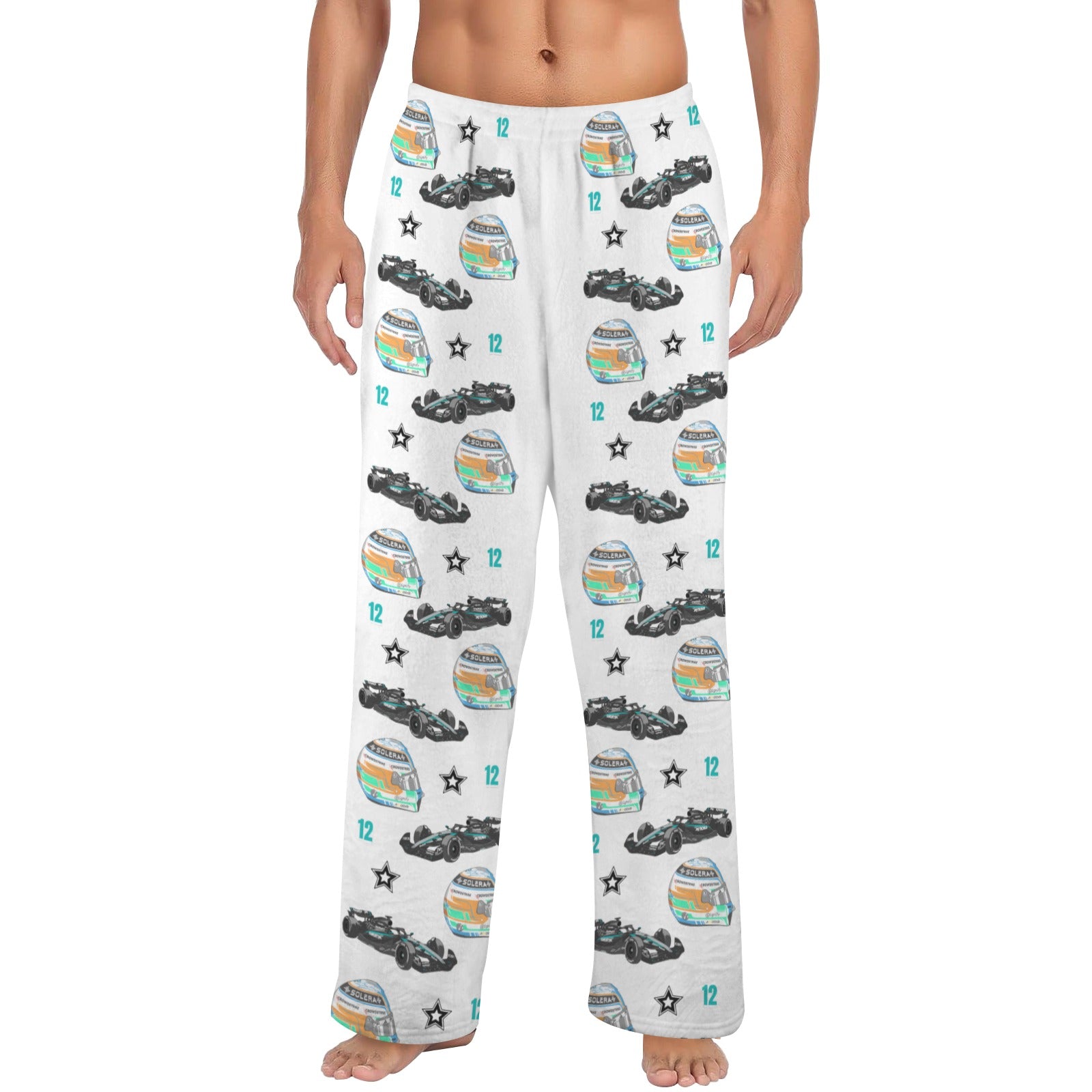 Unisex Kimi12 Fleece Pajama Pants