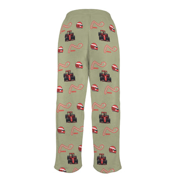 Formula 1 Women's TRACK Moss Green Fleece/ Plush Pajamas - 0