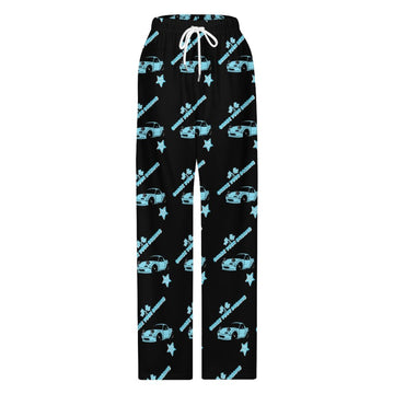 Unisex Miata Lounge Pants with Pockets Black Chase UR Dreams design