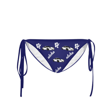 Top/Bottom Miata Aloha Navy Bikini - 0