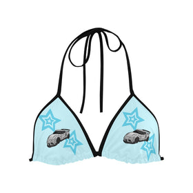 TOP/Bottom Supra Light Blue Star Bikini