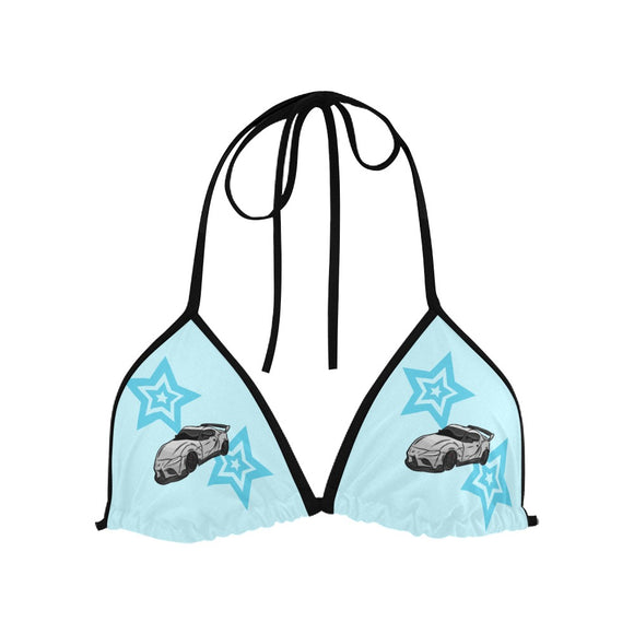 TOP/Bottom Supra Light Blue Star Bikini