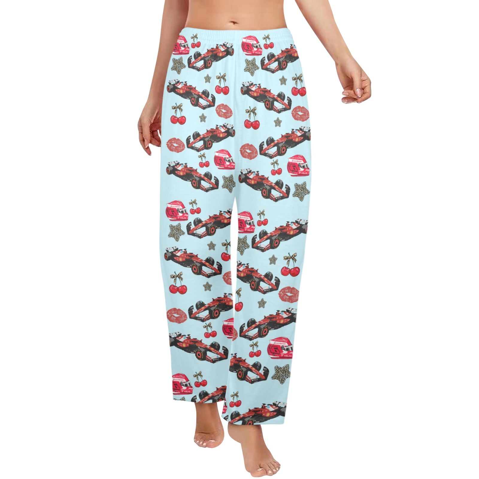 Charles15 Leopard Print Pajama Pants