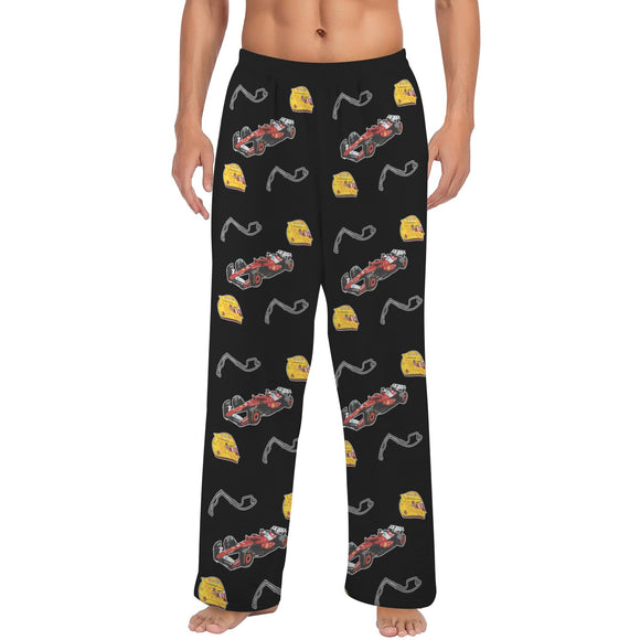 Lewis44 Monaco TRACK Unisex Plush Pajamas