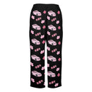 G35 Black Cherry Blossom X Goodluck Pajama Pants Women-2