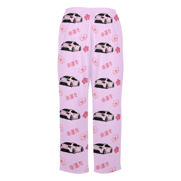 GT86 Lavender Cherry Blossom X Goodluck Pajama Pants Women
