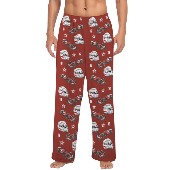 Unisex Charles16 Plush Fleece Pajama Pants