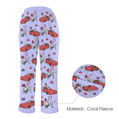 240SX Cherry Keychains Plush Pajama