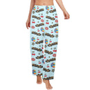 Oscar81 Leopard Cherry Pajama Pants-2