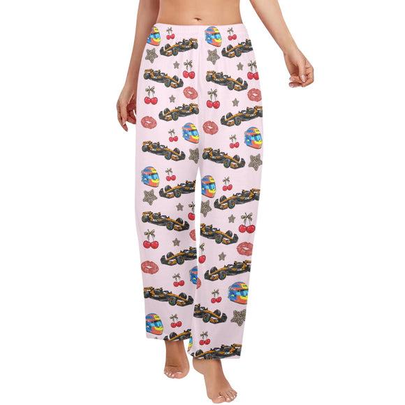 Oscar81 Leopard Cherry Pajama Pants