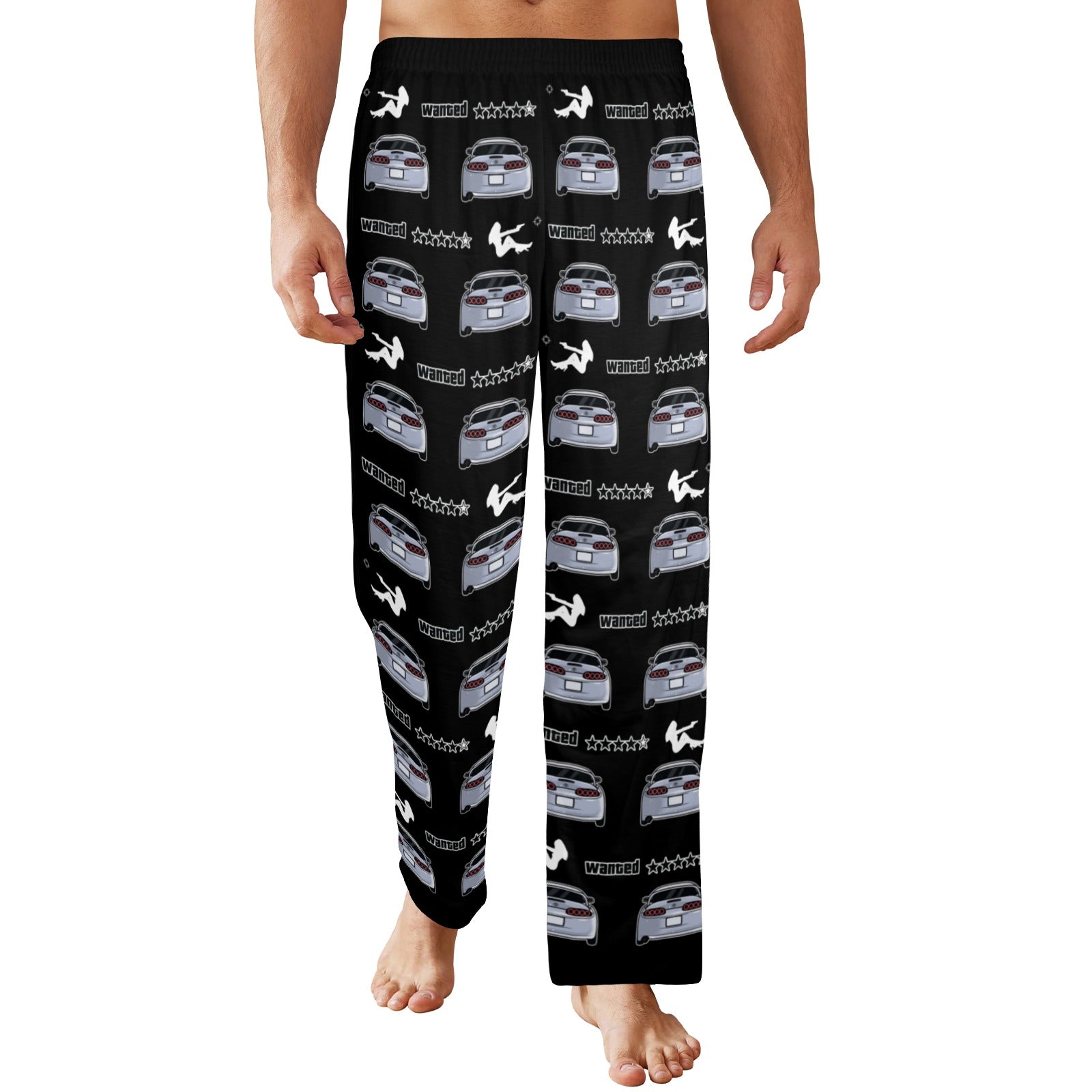 MK4 backview “WANTED” Pajama Pants Unisex - 0