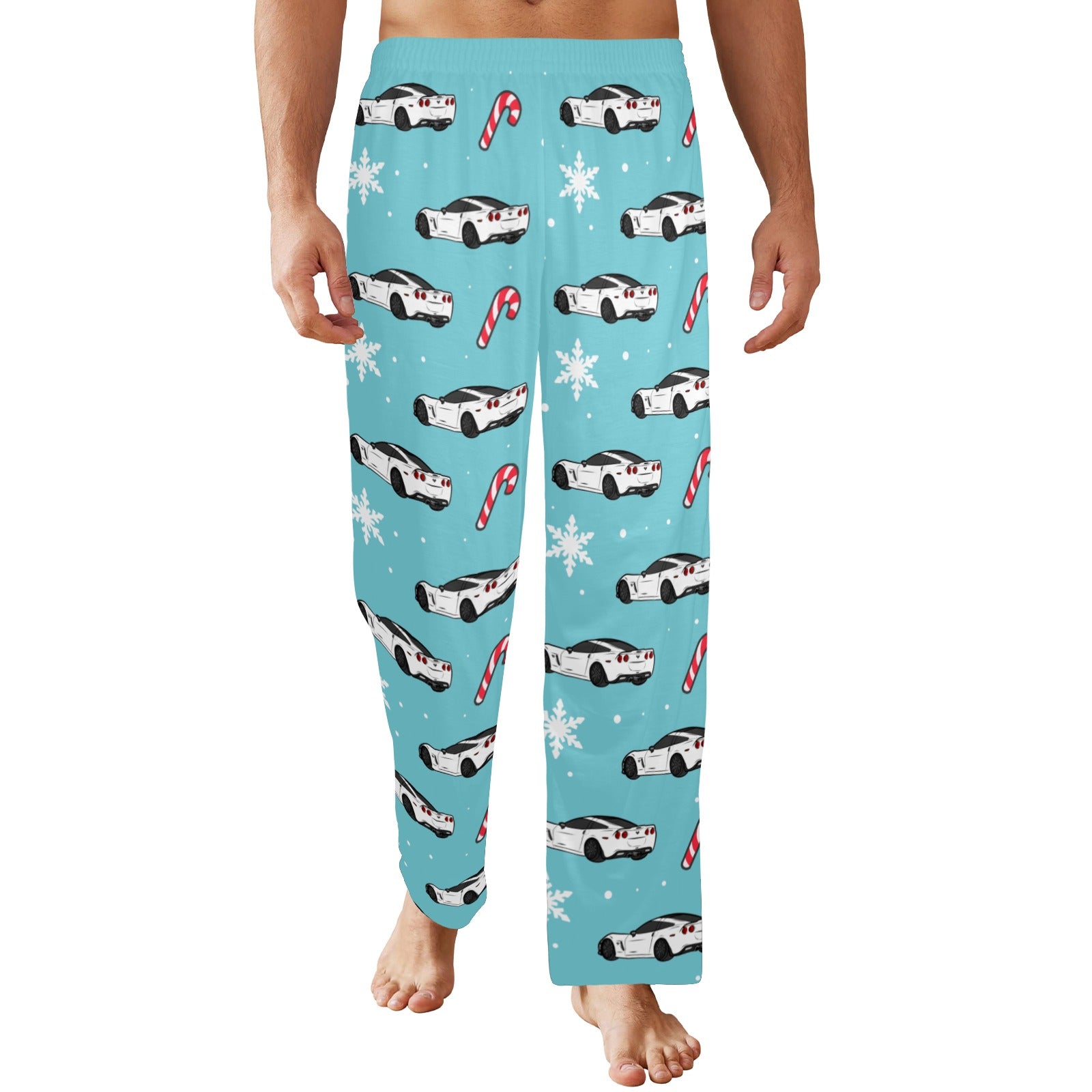 Men's C6 CORVETTE Snow & Candy Pajama Collection - 0