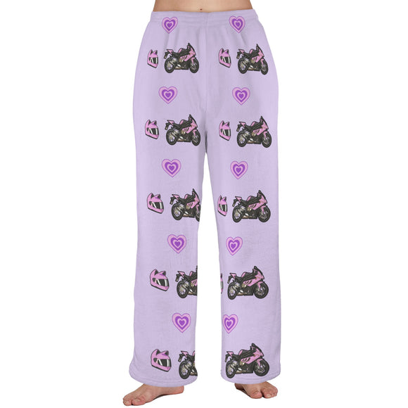 S 1000 RR Purple Women's Pajama Pants