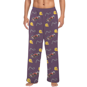 Lewis44 Monaco TRACK Unisex Plush Pajamas