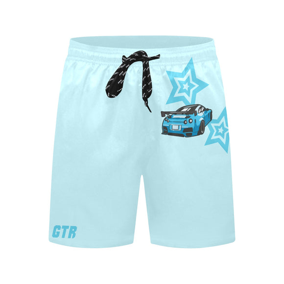 Swim Shorts GTR Light Blue Stars