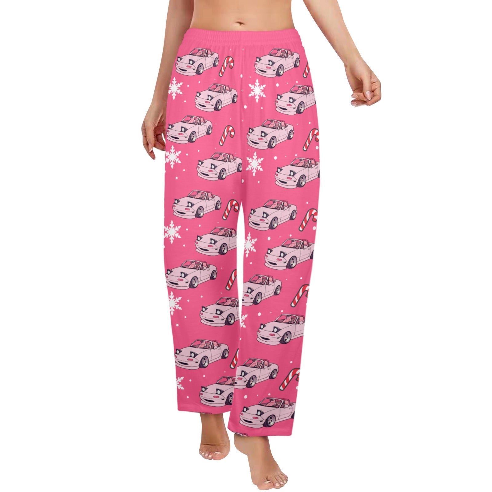 Women's NA MX-5 MIATA  CONVERTIBLE Snow & Candy Pajama Collection