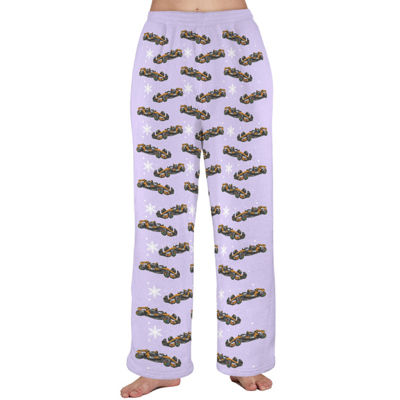 Unisex  Plush MCL 39 Snow Pajama Pants with Pockets