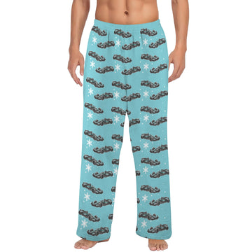 Unisex Plush W16E Snow Pajama Pants with Pockets