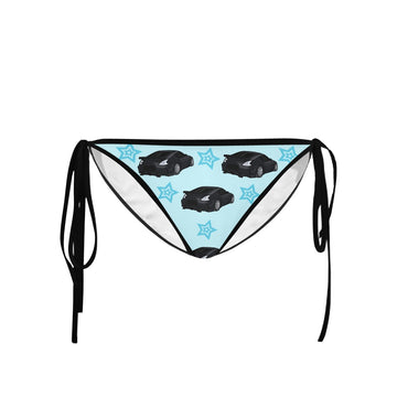 TOP/Bottom 370Z Light Blue Star Bikini - 0