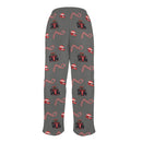 Formula 1 Women's TRACK Grey Fleece/ Plush Pajamas SF25-2