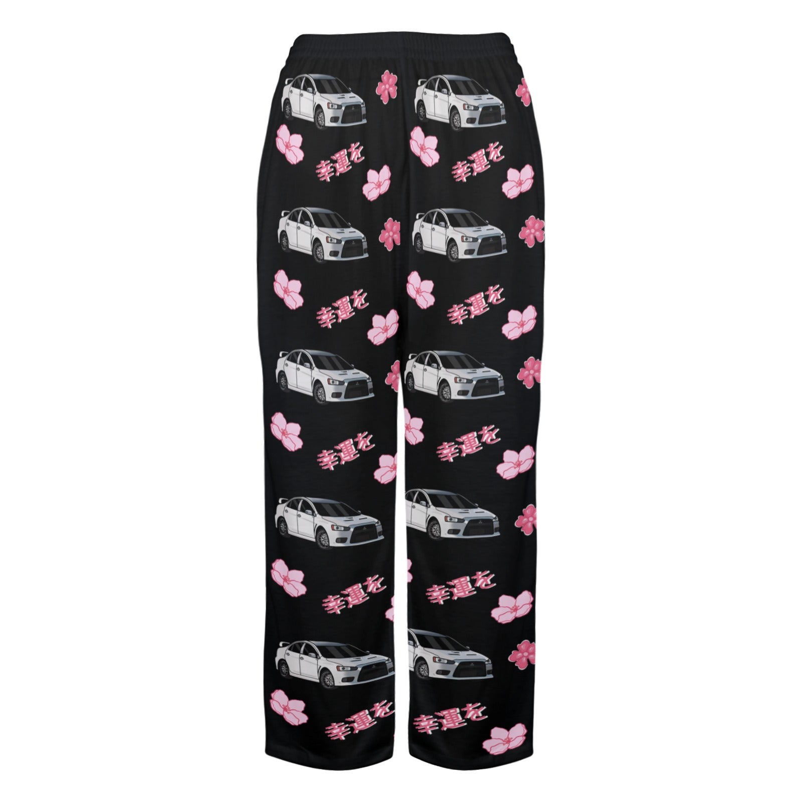 EVO Black Cherry Blossom X Goodluck Pajama Pants Women