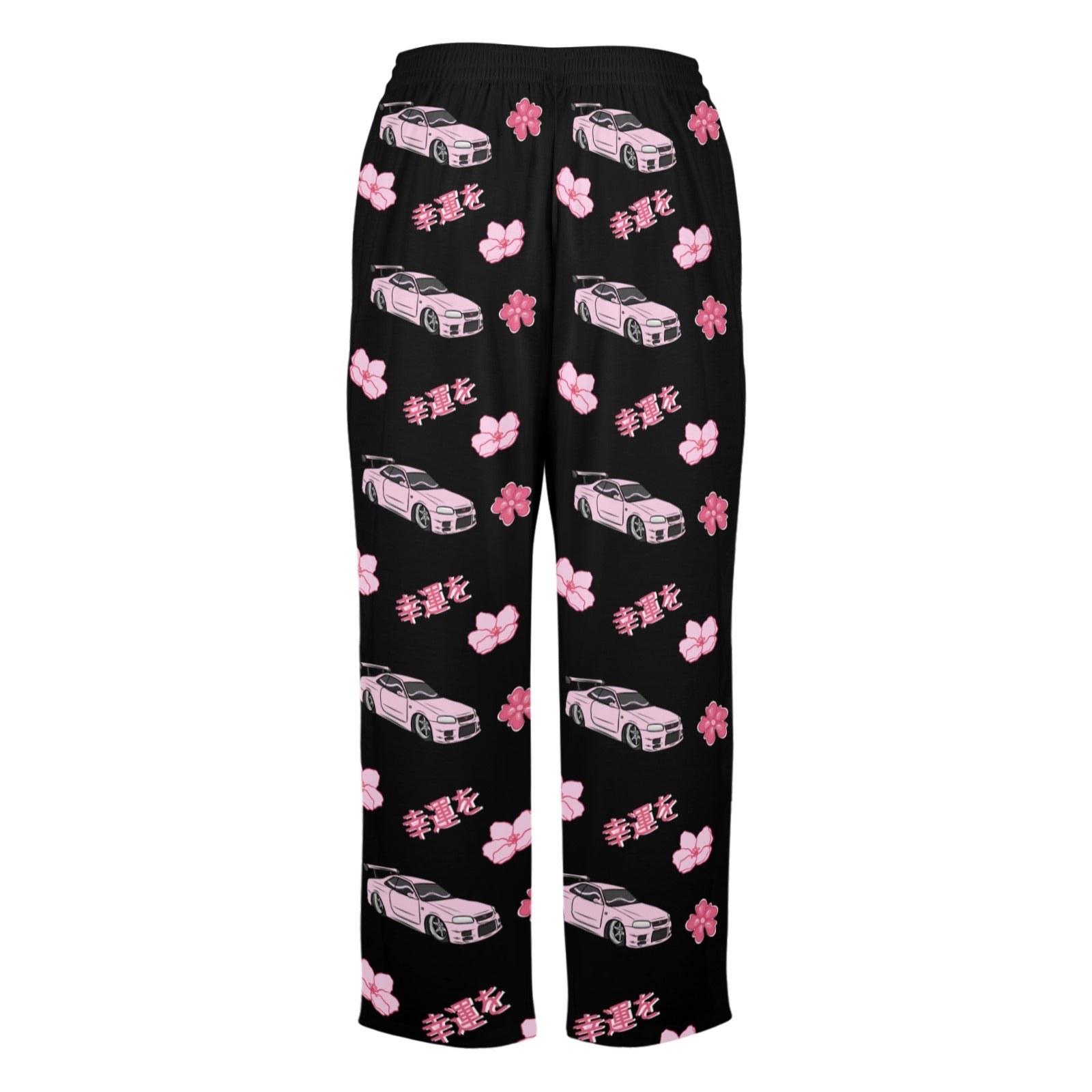 R34 GTR Cherry Blossom X Goodluck Pajama Pants Women - 0