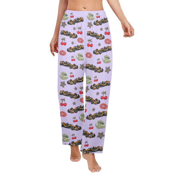 Lando4 Leopard Print Pajama Pants
