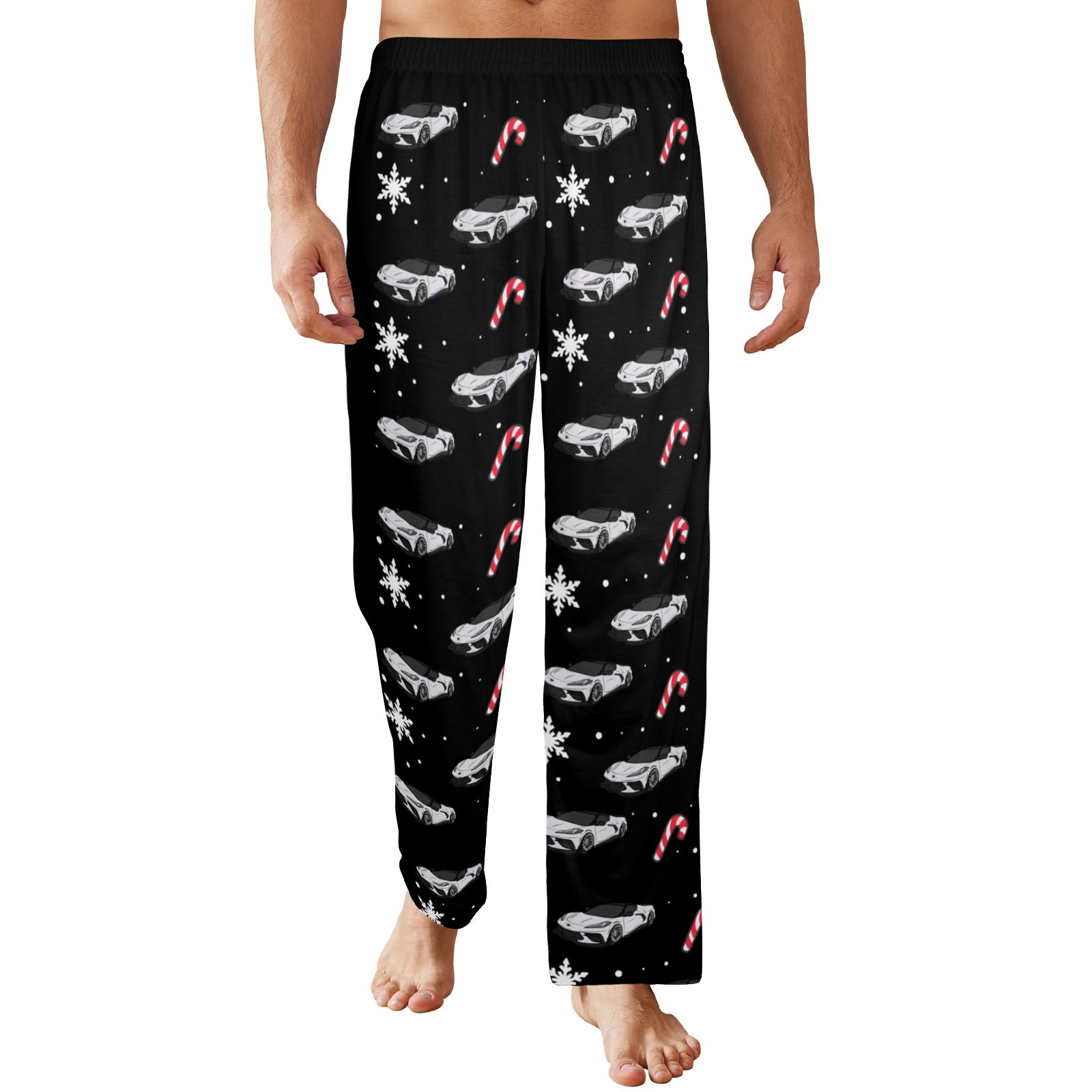 Men's C8 Corvette Snow & Candy Pajama Collection