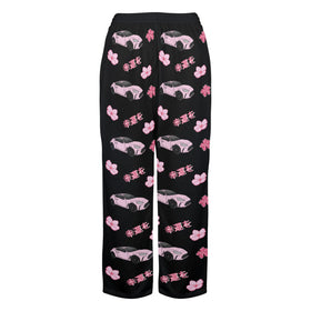 GR86 Black Cherry Blossom X Goodluck Pajama Pants Women