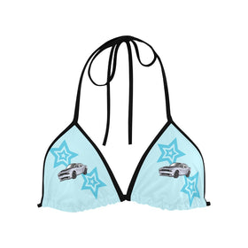 Top/Bottom Challenger Light Blue Star Bikini