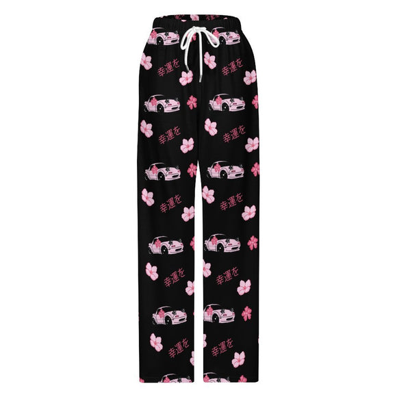 Unisex  Miata Lounge Pants with Pockets Cherry Blossom