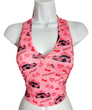 Pink Miata Halter Top-1