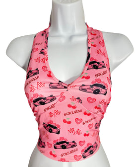 Pink Miata Halter Top
