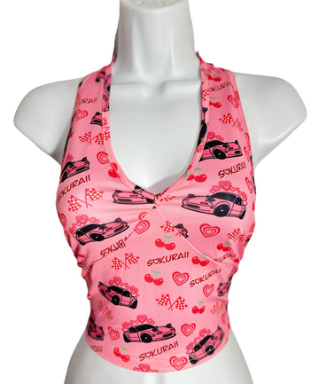 Pink Miata Halter Top