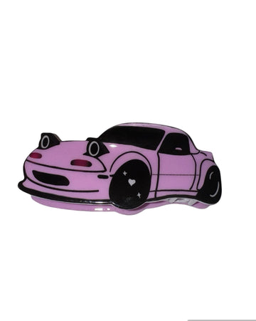 Purple Miata Hair Claw Clip