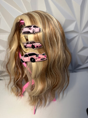 Miata Hair Clip Pink - 0