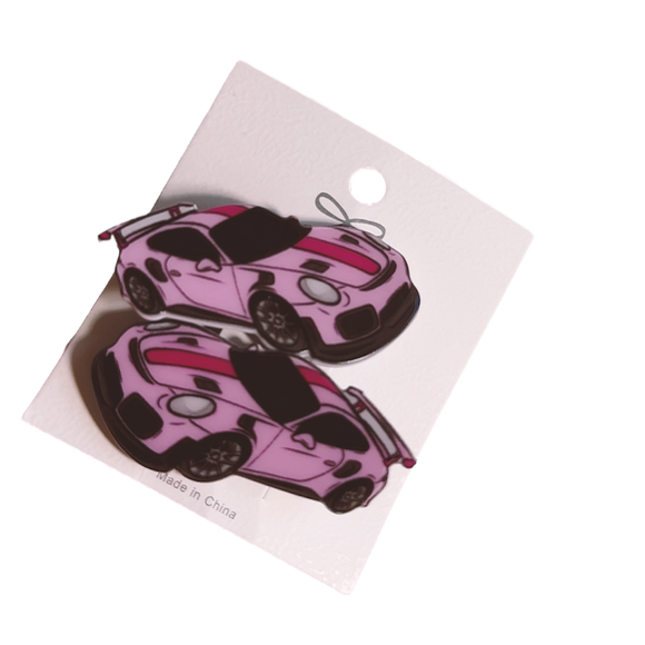 GT2RS Hair Clip Set of 2 ( Duck Bill Clip )