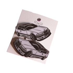 E36 Hair Clip Set of 2 ( Duck Bill Clip )