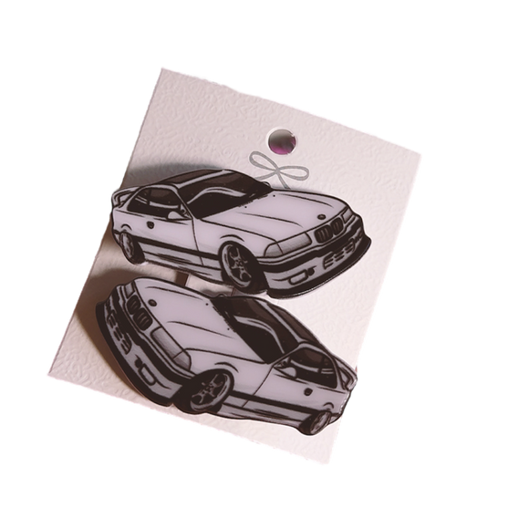 E36 Hair Clip Set of 2 ( Duck Bill Clip )