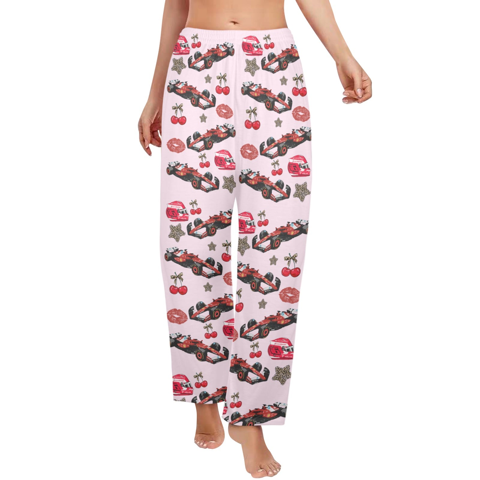 Charles15 Leopard Print Pajama Pants