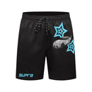 Swim Shorts Supra Black Blue Star-1