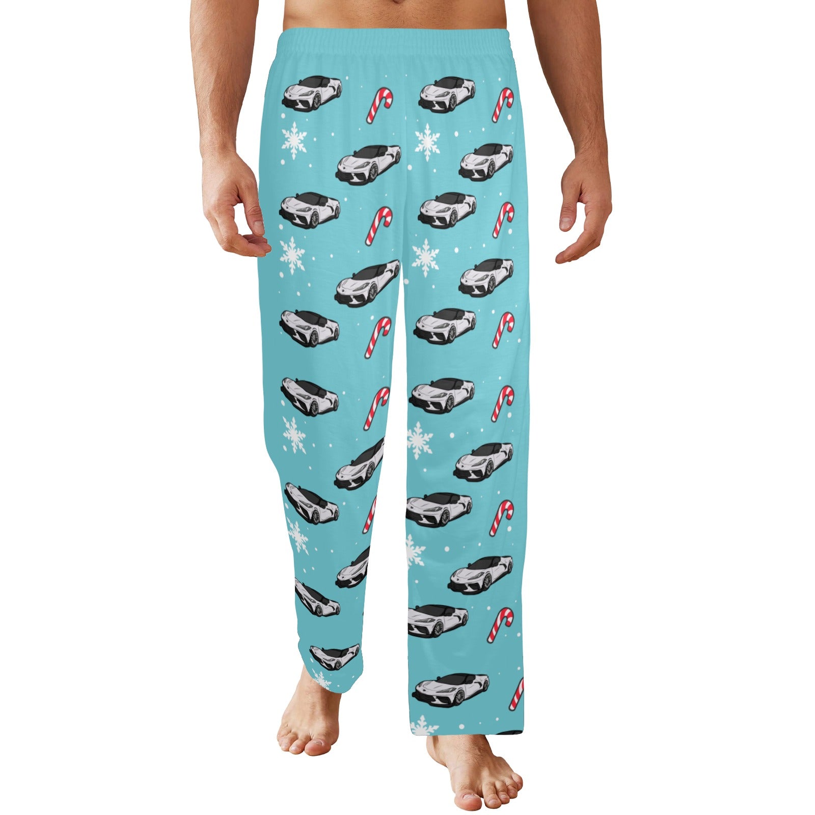 Men's C8 Corvette Snow & Candy Pajama Collection