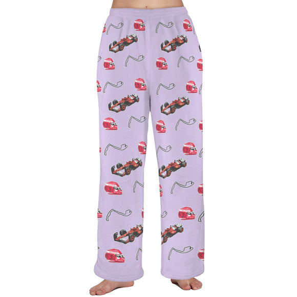 Unisex Charles16 Multi color options Monaco TRACK Plush Pajamas